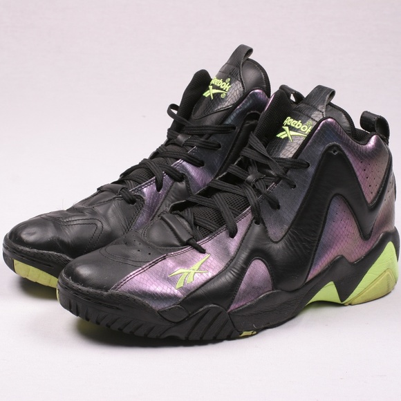 black and purple mens shoes